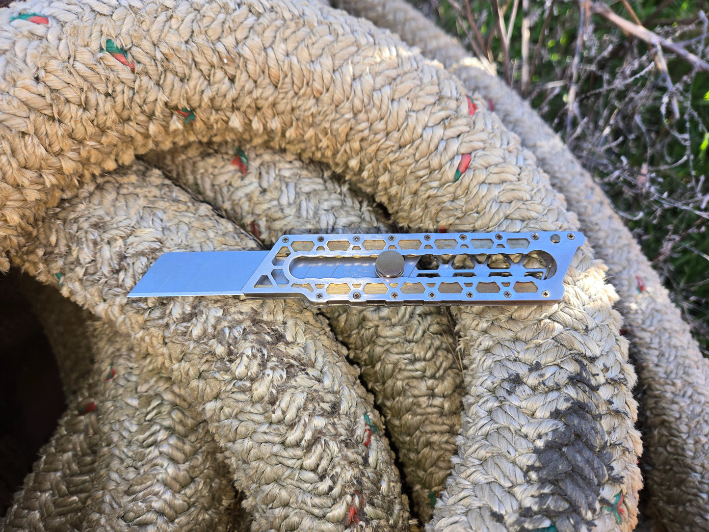 Blade Frame 18mm Stainless Steel (Utility Knife)
