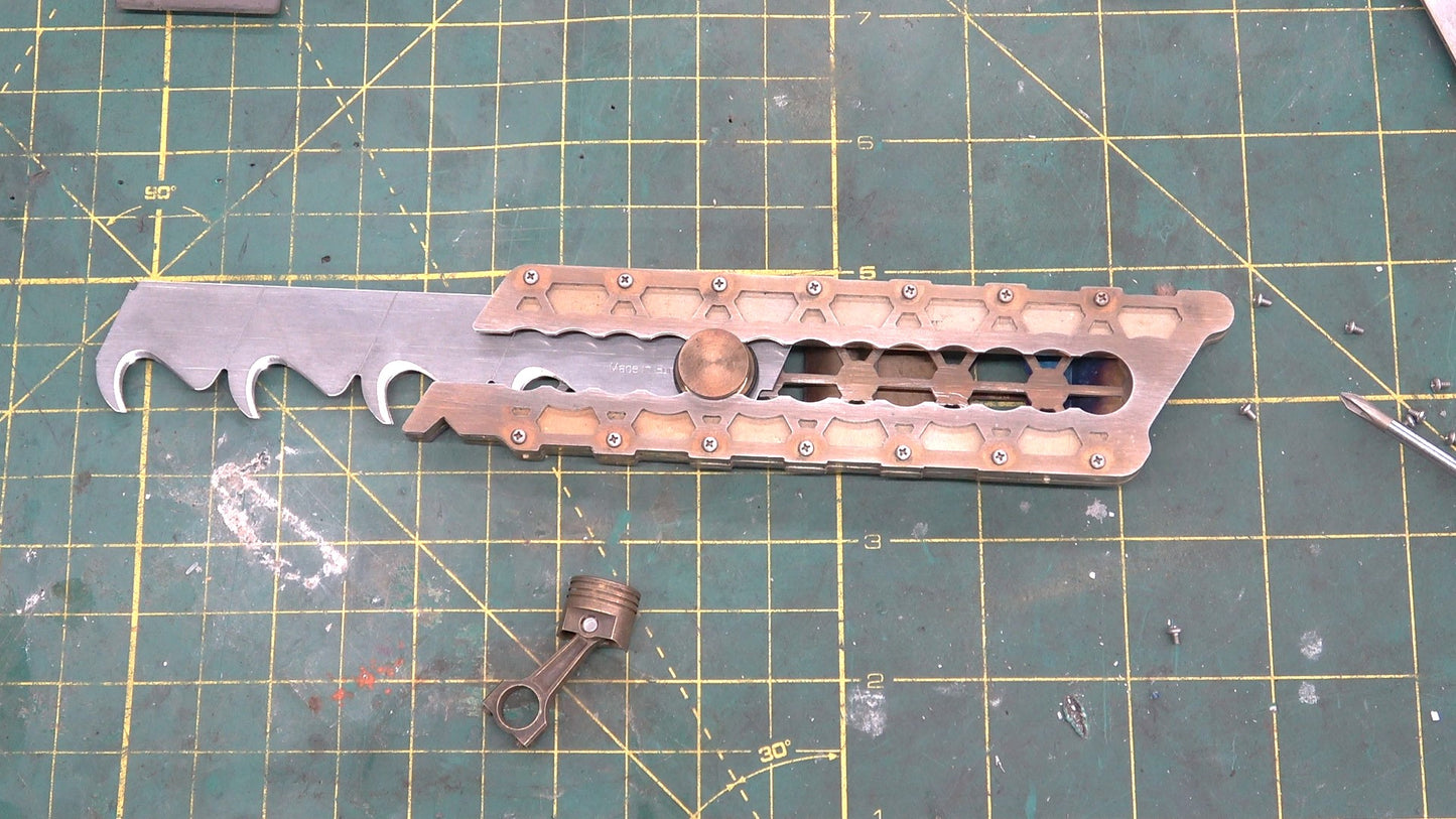 Razor Knife mk. II 25mm Titanium Clip