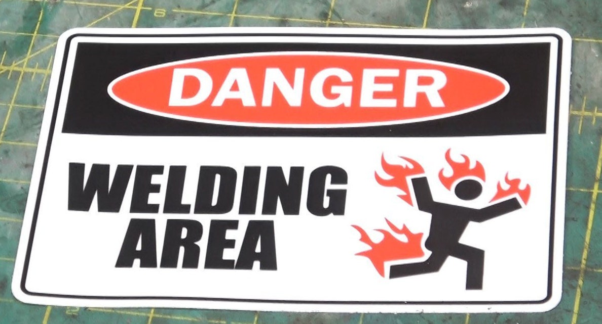 WARNING! Stickers MK. II