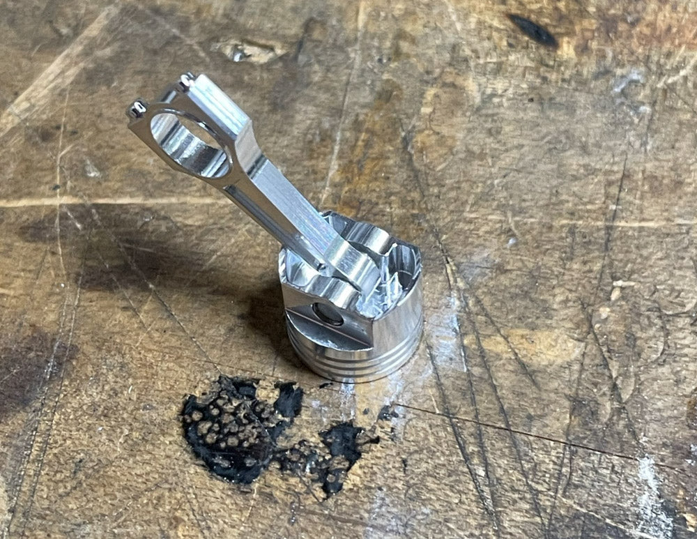 Piston keychain